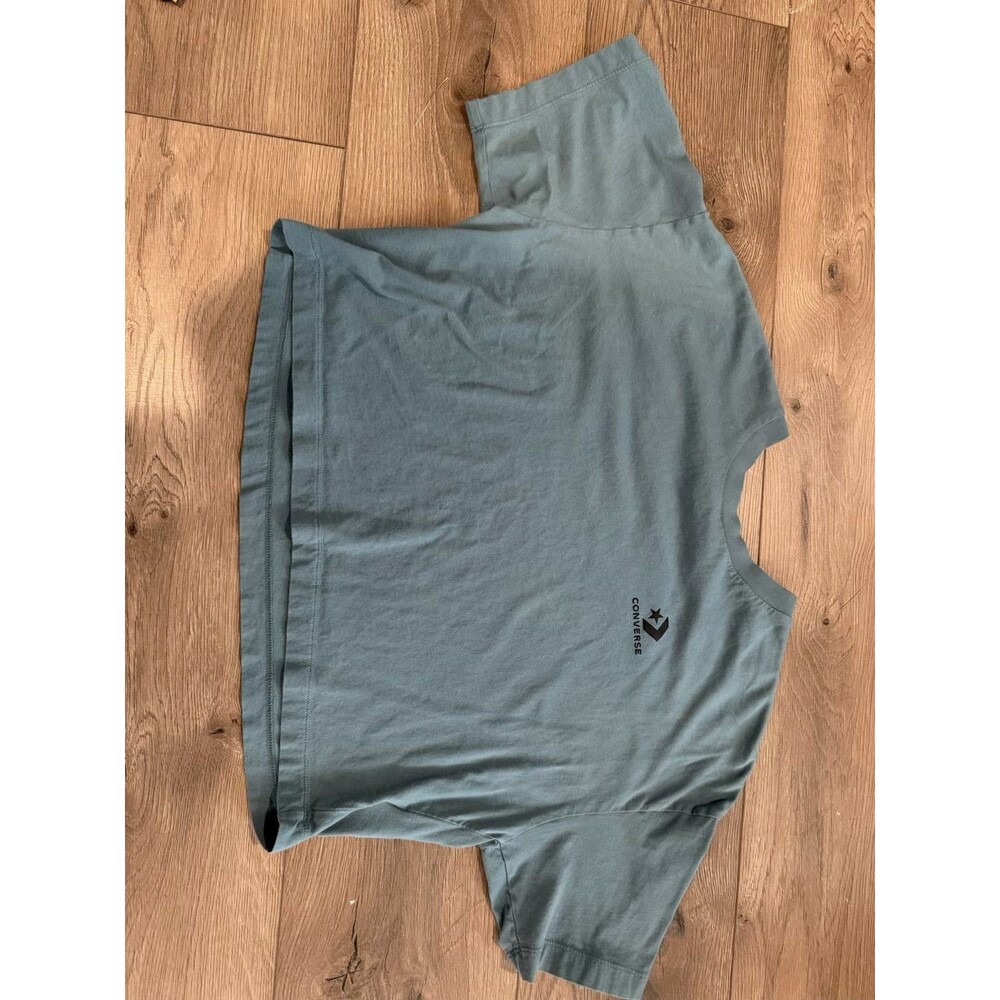 Women’s Converse Loose Cropped T-Shirt in Blue “Oversized Fit” Size Small